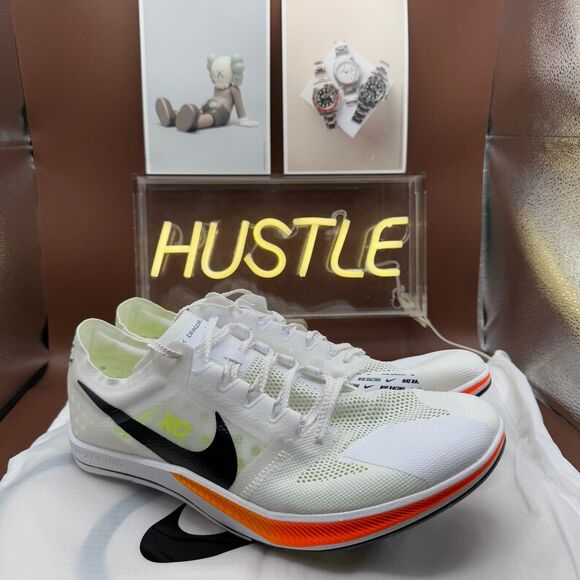 Nike ZoomX Dragonfly XC Mens Sz 11.5 White Cross Country Track Spikes DX7992-100 main image 12